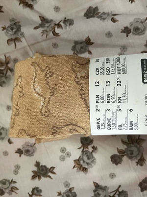 Children's socks new, beige