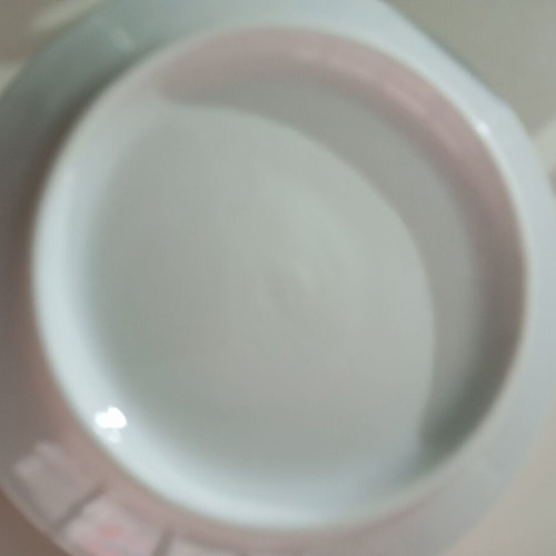 Lumidhs Coffee Cup and Saucer Set of 6 with Greek Landscapes and 6 White Italian Plates new