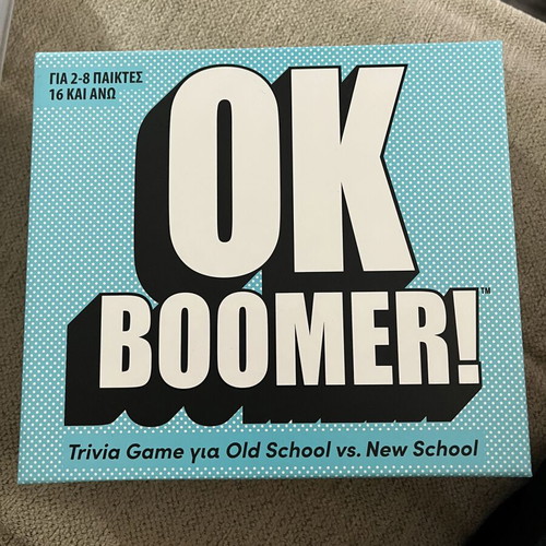 Ok Boomer board game like new