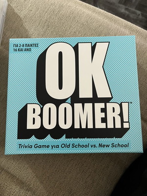 Ok Boomer board game like new