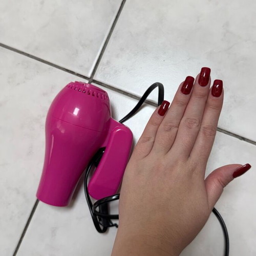 Travel size folding hair dryer 1000W new