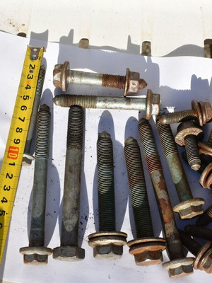 Πακέτο γνήσιες βίδες μεταχειρισμένες για VAG VW Audi Skoda Seat, 21 τεμάχια