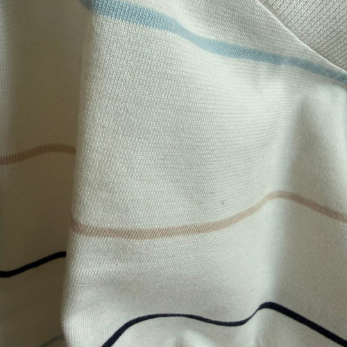 Intimissimi white cotton striped top like new, size S