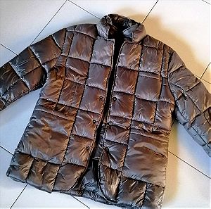 ΚΑΙΝΟΥΡΓΙΟ Ανδρικό μπουφάν (puffer jacket) μεταλλικό μπεζ (Sz L) Notting Hill