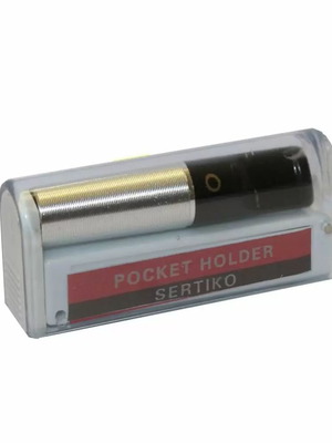 Sertiko Pipe for Extra Slim Cigarette Metal Silver new
