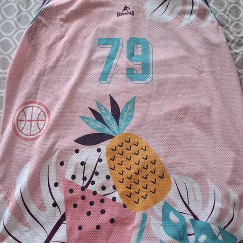 Crossover Tank Top XXL like new, tropical print