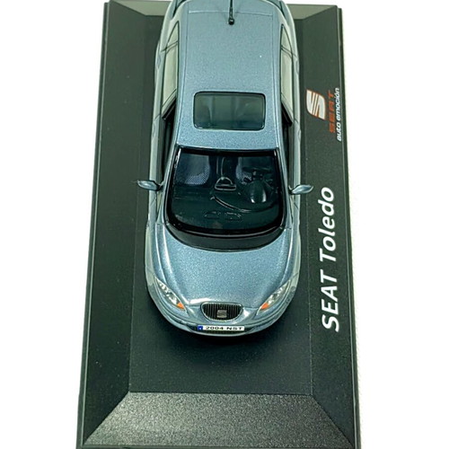 Seat Toledo 2006 Metallic GreyBlue 1:43 Diecast Model New
