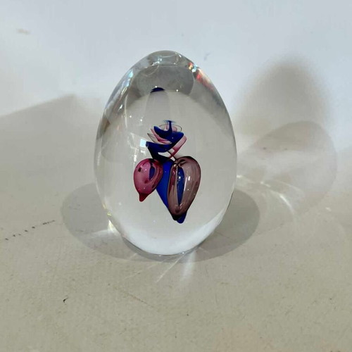 Artcristal Bohemia crystal paperweight 7x4