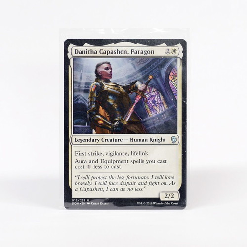 Magic The Gathering Danitha Capashen Paragon card near mint