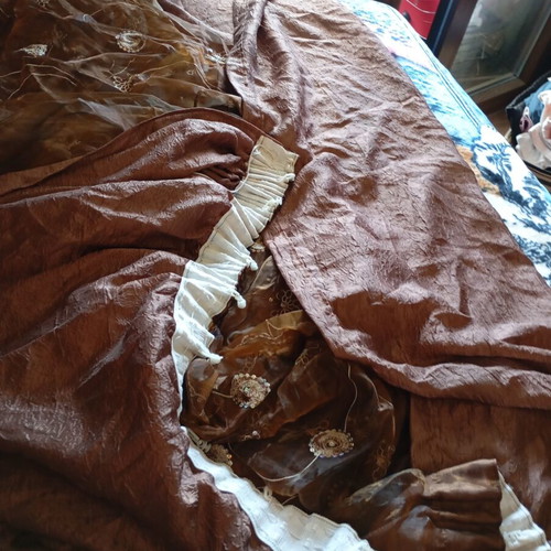 Curtain like new, 1.80/3 meters, double fabric