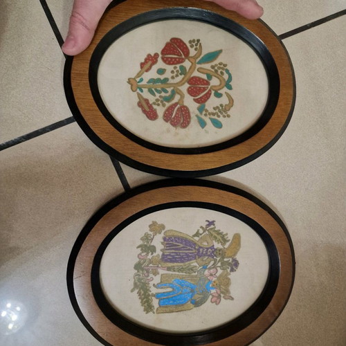 Small frames used, pack of 2 with glass front