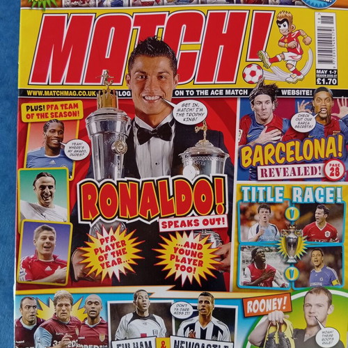 Match Football Magazine May 1-7 2006 Like New with Aston Villa Poster