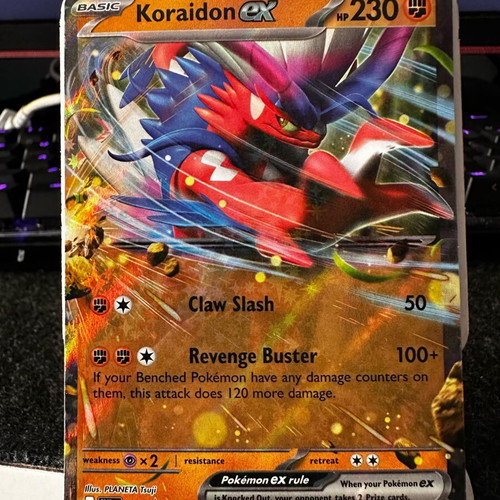 Koraidon ex like new from Scarlet & Violet Black Star Promos #197