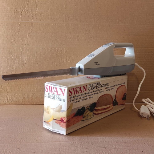 Vintage Swan electric knife like new, 1989