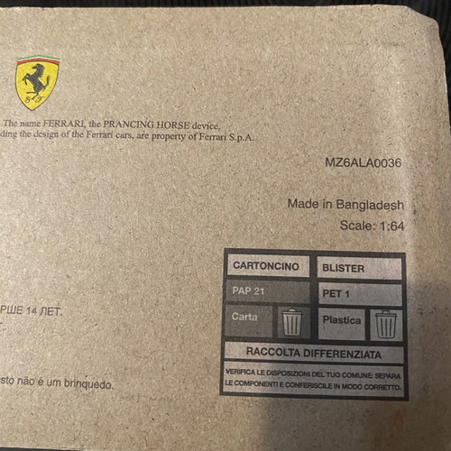 Ferrari 812 GTS 2019 new in box