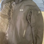 Jack Wolfskin jacket used, black medium