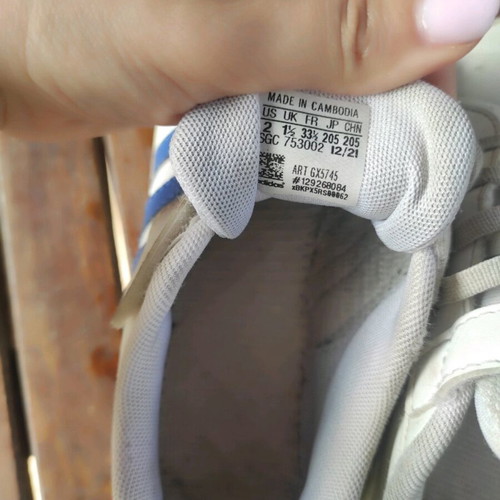 Adidas sports shoes used, size 33
