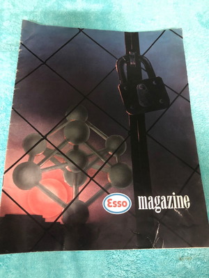 Esso magazine used 1958 Belgium 30x23 cm, 25 pages