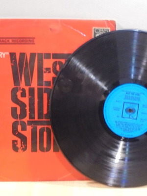 West Side Story Soundtrack vinyl record 33 rpm used 1961