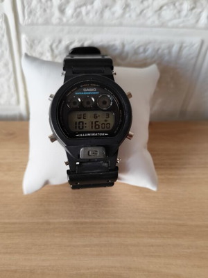 Casio G-Shock DW-6900 vintage ανδρικό ρολόι μεταχειρισμένο, μαύρο, 1995
