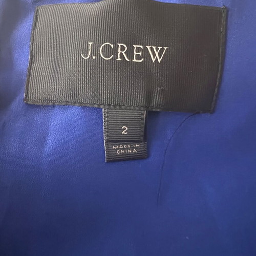 J.CREW dress like new, blue lace, size S