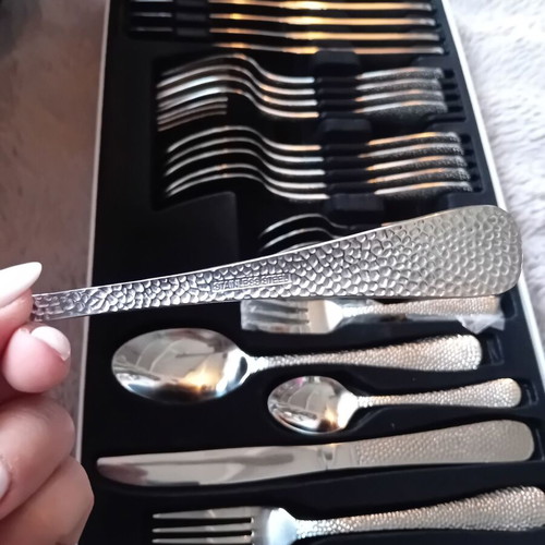 Cutlery set 30 pieces stainless steel new