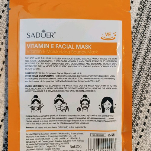 Beauty masks new, pack of 4 for relaxation and skincare