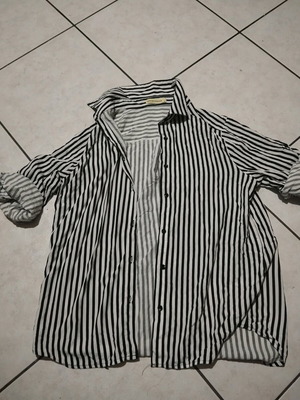 Striped shirt used, cool, size S-M