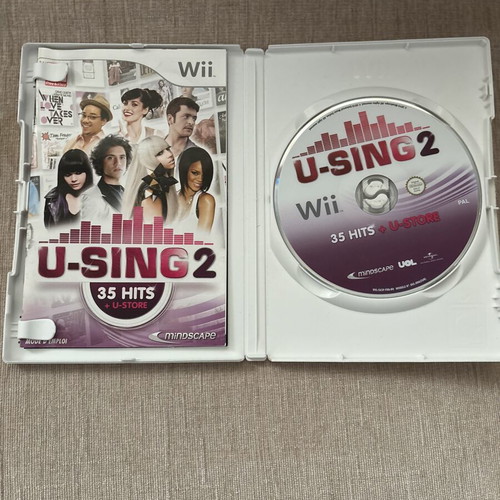 U-Sing 2 Nintendo Wii game used, complete