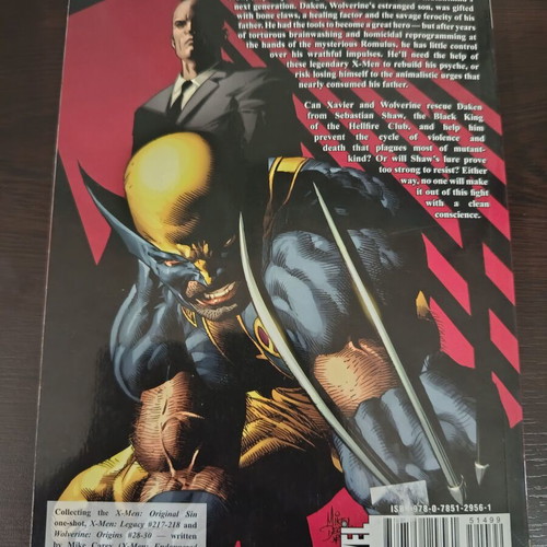 X-Men Original Sin Marvel Comics TPB First Printing 2009