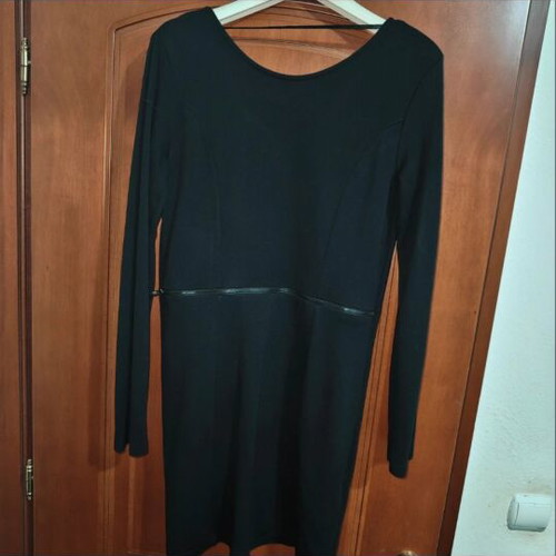Dress with transparency black, size M, like new