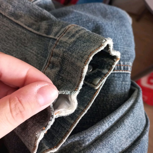 Miss Sixty denim jacket used, size XS, blue