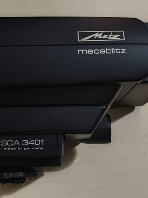 Metz Mecablitz SCA 3401 flash for Nikon F AF, like new