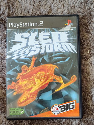 Sled Storm PlayStation 2 game used, complete with manual