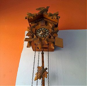 Ξύλινο ρολόι Κουκος