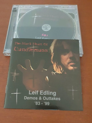 The Black Heart of Candlemass Leif Edling Demos & Outtakes CD like new