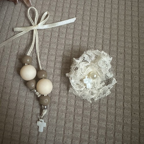 Baptism Martyrika set with begleri and boutonnières, new