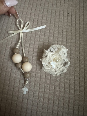 Baptism Martyrika set with begleri and boutonnières, new