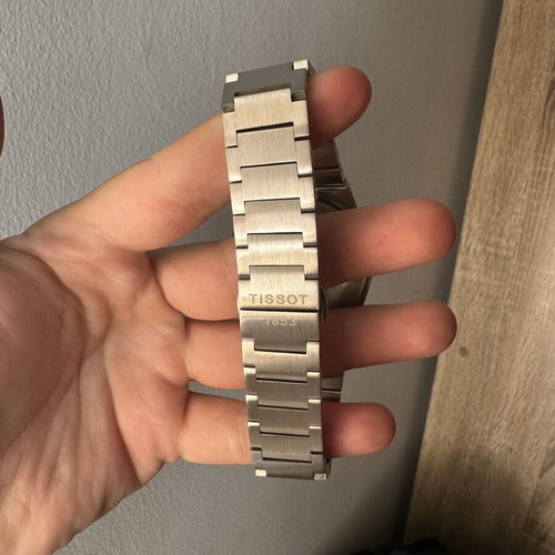 Tissot PRX blue quartz wristwatch 40mm