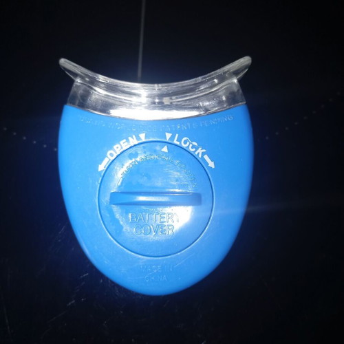 Blue light lamp teeth whitener unused