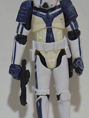 Hasbro Star Wars 30th Anniversary Stormtrooper Commander figure used