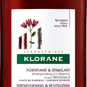 Klorane Quinine Shampoo Vitamins B 100ml (Σαμπουάν Κατά της Τριχόπτωσης με Κινίνη και Βιταμίνες Β)