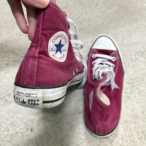 All Star Converse athletic shoes used, size 39.5