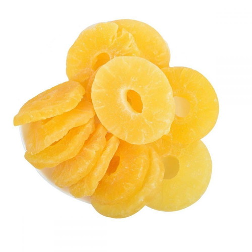 Dried pineapple slices with sugar Thailand new