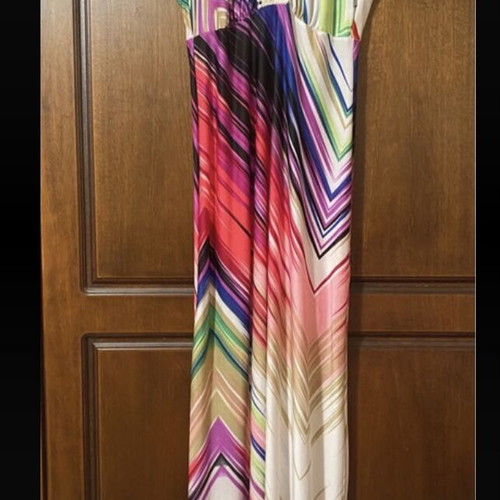 Summer dress like new, multicolored, one size
