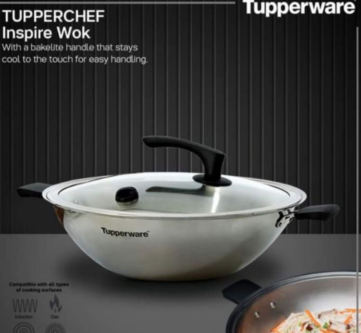 Wok Inspire 9.9 l xxxl Tupperware new,… - € 210,00 - Vendora.cy