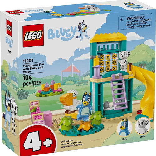 Lego Playground Fun With Bluey And Chloe 11201 new