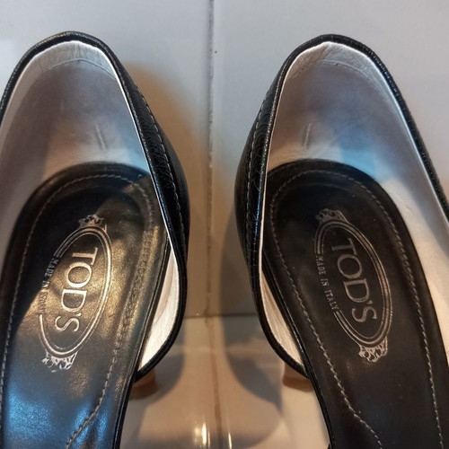 Tod's black pumps used, size 37