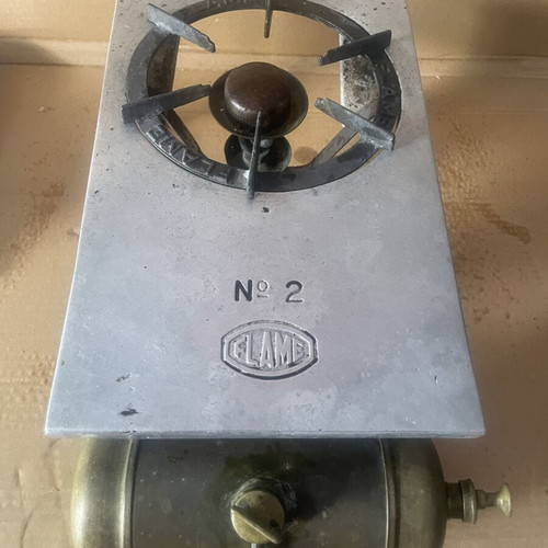 Vintage Flame No 2 Oil Stove used, 1950