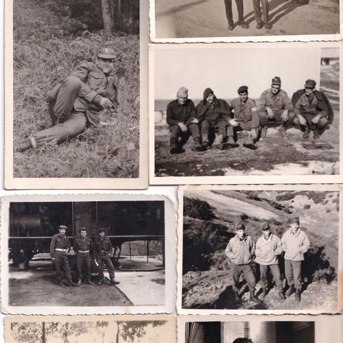 Military portraits used, pack of 105, Greek army